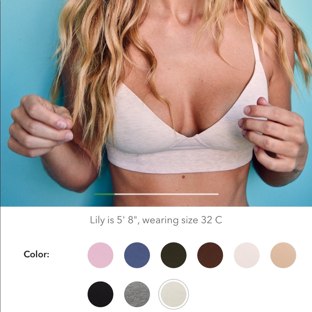 Aerie real chill wireless lightly lined bra